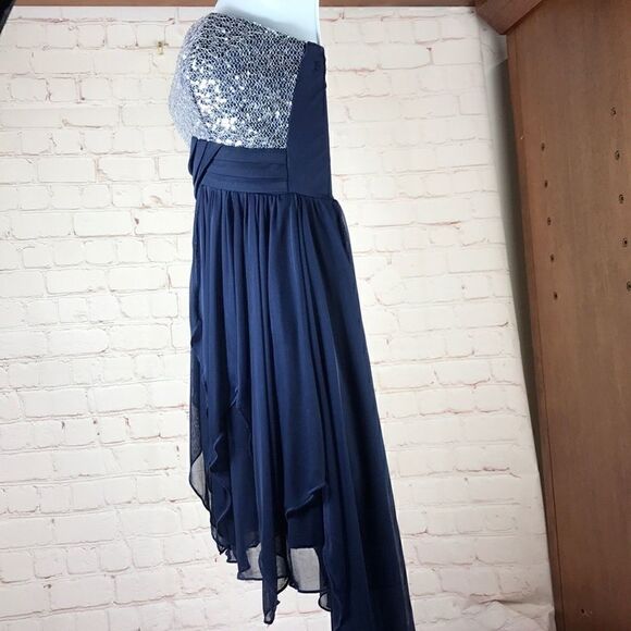 My Michelle sequin strapless handkerchief … - Picture 3 of 16